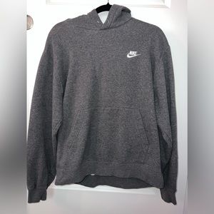 Men’s Charcoal Nike Hoodie-Medium